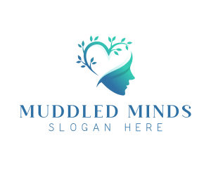 Heart Mind Psychology logo design