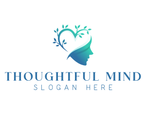 Heart Mind Psychology logo design