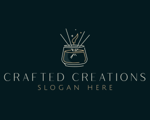 Candle Light Home Decor logo design