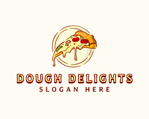 Cheesy Pizza Slice Meal logo