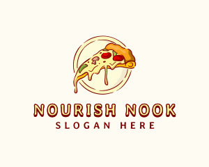 Cheesy Pizza Slice Meal logo