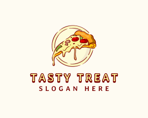 Cheesy Pizza Slice Meal logo