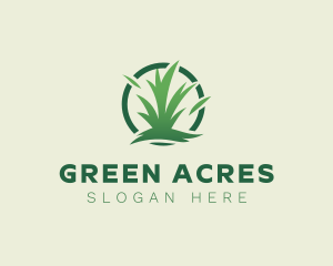 Eco Lawn Grass logo