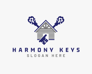 House Key Realty logo design