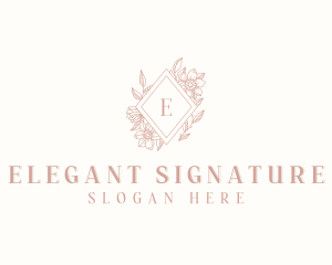 Floral Eco Boutique logo design