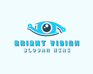 Digital Eye Technology  logo design