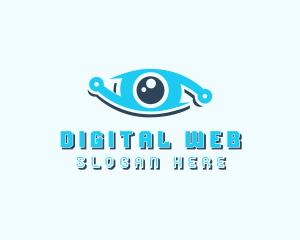 Digital Eye Technology  logo design