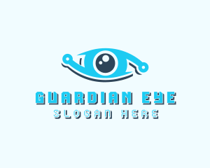 Digital Eye Technology  logo design