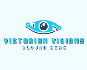 Digital Eye Technology  logo design