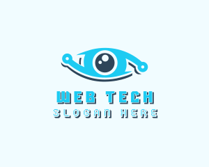 Digital Eye Technology  logo design