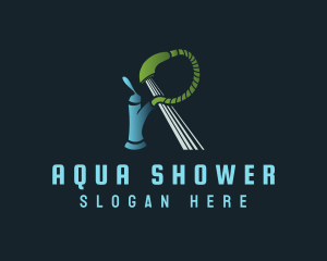 Shower Hose Letter R logo