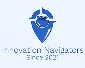 Cruise Ship Navigator  logo design