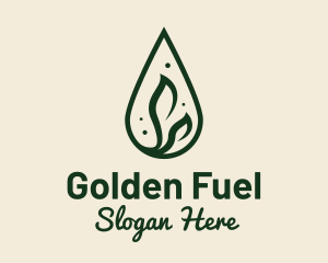 Natural Oil Extract  logo design