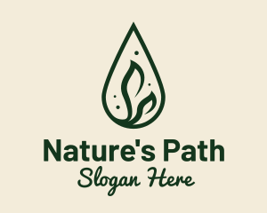 Natural Oil Extract  logo design