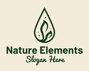 Natural Oil Extract  logo design