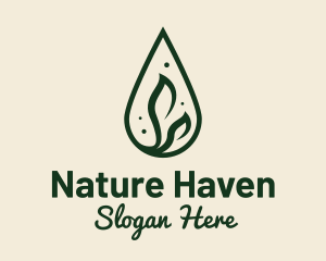 Natural Oil Extract  logo design