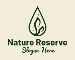 Natural Oil Extract  logo design