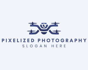 Drone Surveillance Lens logo design