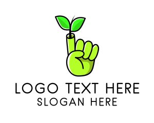 Eco Friendly Gardener Logo