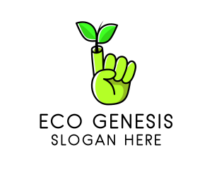 Eco Friendly Gardener logo design