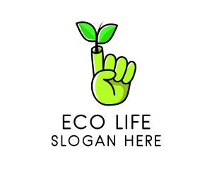 Eco Friendly Gardener logo design