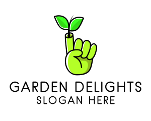 Eco Friendly Gardener logo design