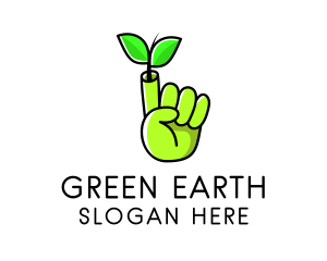 Eco Friendly Gardener logo design