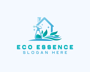 Eco Spray Housekeeping logo design