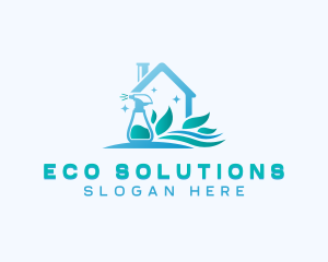 Eco Spray Housekeeping logo design