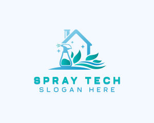 Eco Spray Housekeeping logo design