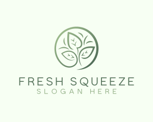 Leaf Grass Landscaping logo design