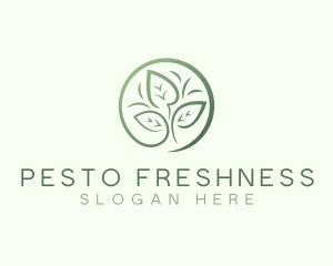 Leaf Grass Landscaping logo design