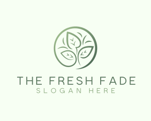 Leaf Grass Landscaping logo design