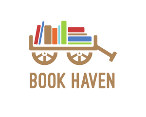 Book Library Cart logo