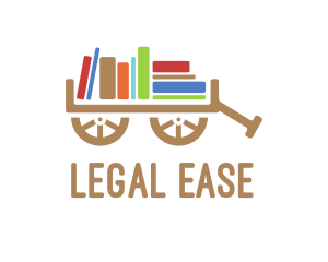 Book Library Cart logo