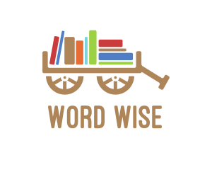 Book Library Cart logo