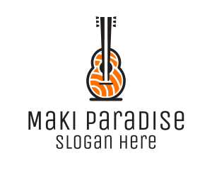 Music Guitar Sashimi logo