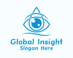 Blue Eye Drops  Logo