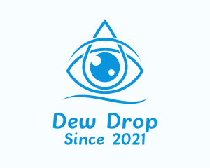 Blue Eye Drops  logo design