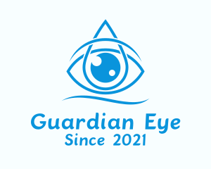 Blue Eye Drops  logo design