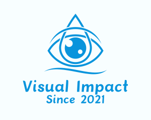 Blue Eye Drops  logo design