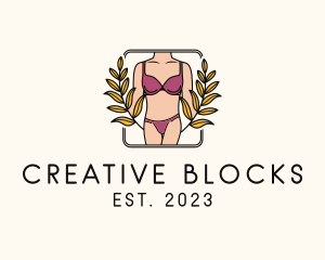 Sexy Female Lingerie logo design