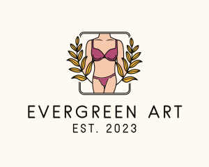 Sexy Female Lingerie logo design