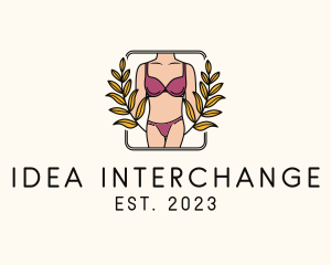 Sexy Female Lingerie logo design