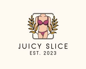 Sexy Female Lingerie logo design