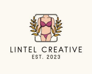 Sexy Female Lingerie logo design