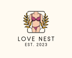 Sexy Female Lingerie logo design