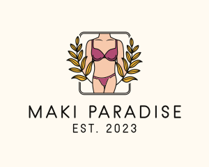 Sexy Female Lingerie logo design