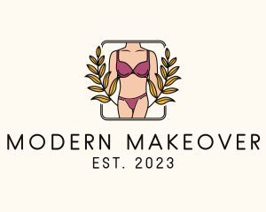 Sexy Female Lingerie logo design