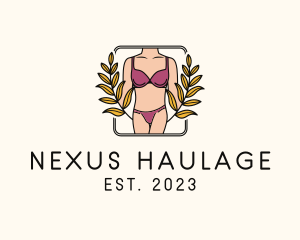 Sexy Female Lingerie logo design